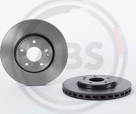 A.B.S. 09.8304.11 - Kočioni disk www.molydon.hr