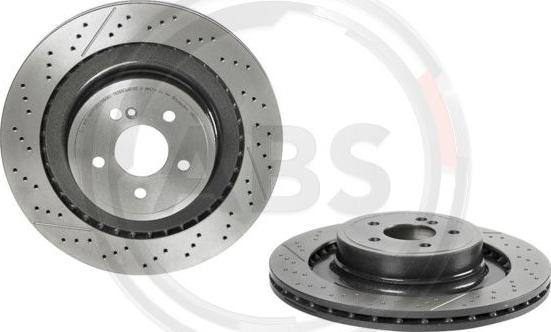 A.B.S. 09.A822.11 - Kočioni disk www.molydon.hr