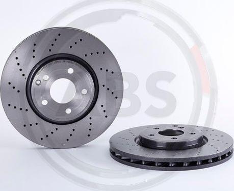 A.B.S. 09.B742.51 - Kočioni disk www.molydon.hr