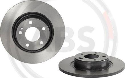 A.B.S. 08.D530.13 - Kočioni disk www.molydon.hr