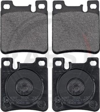 A.B.S. 36787 - Komplet Pločica, disk-kočnica www.molydon.hr