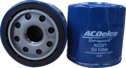 ACDelco AC021 - Filter za ulje www.molydon.hr