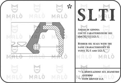 AKRON-MALÒ 922IAC - Radijalni Brtveni prsten (semering), diferencijal www.molydon.hr