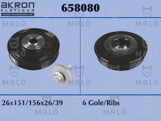 AKRON-MALÒ 658080 - Remenica, radilica www.molydon.hr