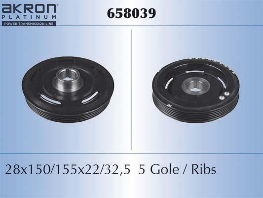 AKRON-MALÒ 658039 - Remenica, radilica www.molydon.hr