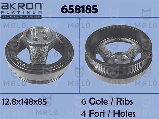 AKRON-MALÒ 658185 - Remenica, radilica www.molydon.hr