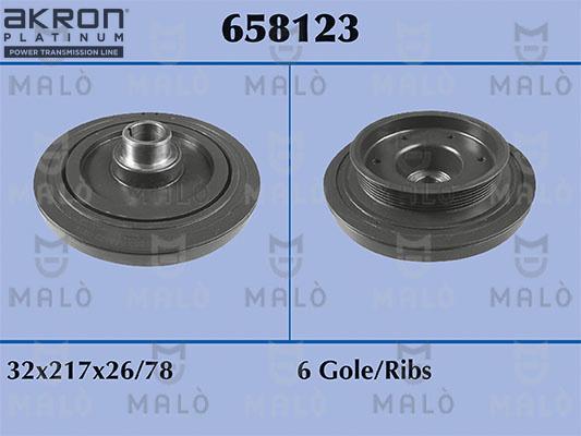 AKRON-MALÒ 658123 - Remenica, radilica www.molydon.hr