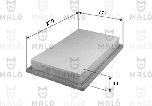 AKRON-MALÒ 1500554 - Filter za zrak www.molydon.hr