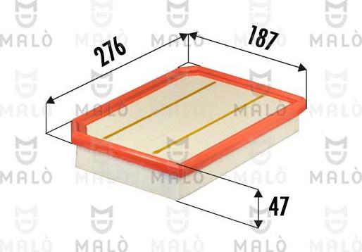AKRON-MALÒ 1500685 - Filter za zrak www.molydon.hr