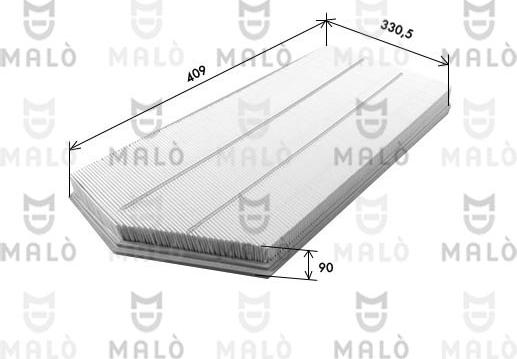 AKRON-MALÒ 1500635 - Filter za zrak www.molydon.hr