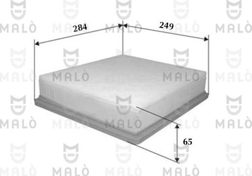 AKRON-MALÒ 1500083 - Filter za zrak www.molydon.hr
