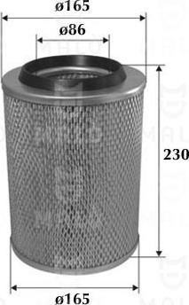 AKRON-MALÒ 1500369 - Filter za zrak www.molydon.hr
