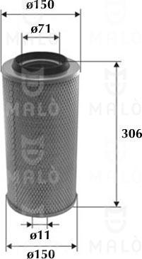 AKRON-MALÒ 1500363 - Filter za zrak www.molydon.hr