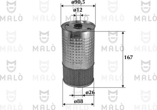 AKRON-MALÒ 1510109 - Filter za ulje www.molydon.hr