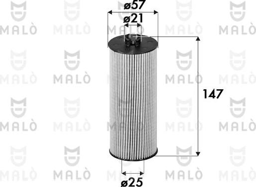 AKRON-MALÒ 1510258 - Filter za ulje www.molydon.hr