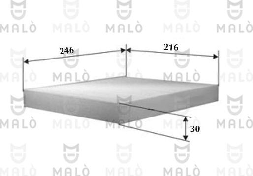 AKRON-MALÒ 1530471 - Filter kabine www.molydon.hr