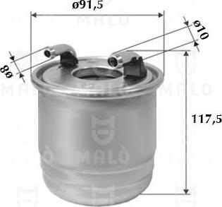 AKRON-MALÒ 1520152 - Filter za gorivo www.molydon.hr
