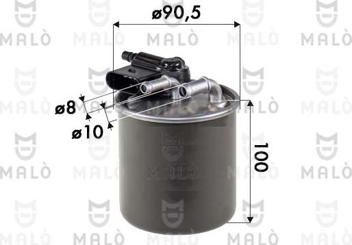 AKRON-MALÒ 1520257 - Filter za gorivo www.molydon.hr