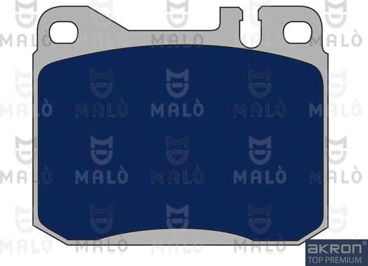 AKRON-MALÒ 1050599 - Komplet Pločica, disk-kočnica www.molydon.hr