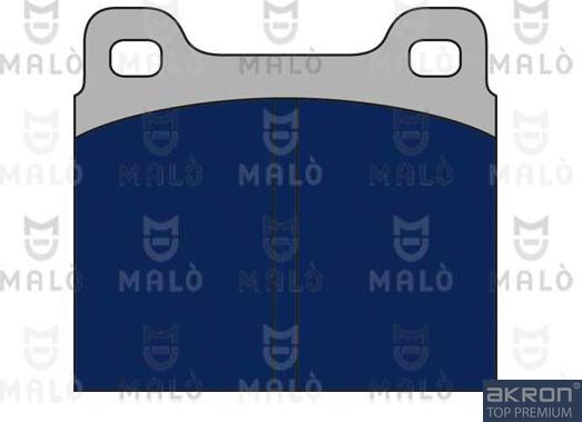 AKRON-MALÒ 1050840 - Komplet Pločica, disk-kočnica www.molydon.hr