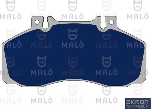 AKRON-MALÒ 1050860 - Komplet Pločica, disk-kočnica www.molydon.hr