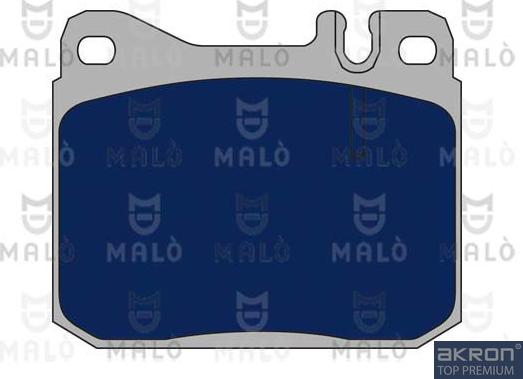 AKRON-MALÒ 1050754 - Komplet Pločica, disk-kočnica www.molydon.hr