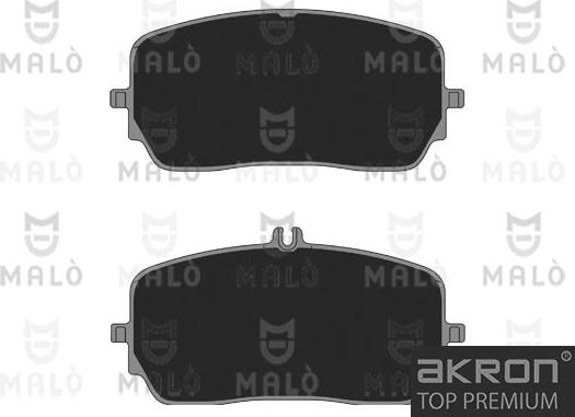 AKRON-MALÒ 1051392 - Komplet Pločica, disk-kočnica www.molydon.hr