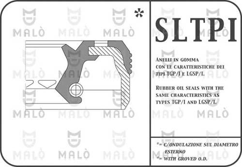AKRON-MALÒ 974PIFL - Radijalni Brtveni prsten (semering), diferencijal www.molydon.hr