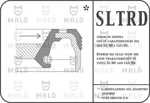 AKRON-MALÒ 948RDAC - Radijalni Brtveni prsten (semering), diferencijal www.molydon.hr
