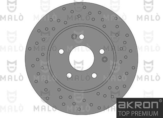 AKRON-MALÒ 1110540 - Kočioni disk www.molydon.hr