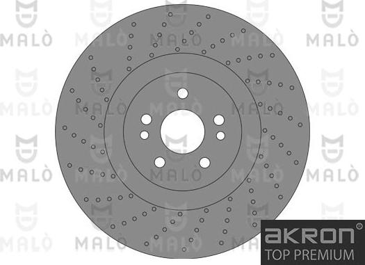 AKRON-MALÒ 1110510 - Kočioni disk www.molydon.hr