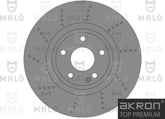 AKRON-MALÒ 1110641 - Kočioni disk www.molydon.hr