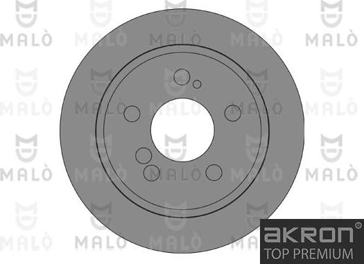 AKRON-MALÒ 1110656 - Kočioni disk www.molydon.hr