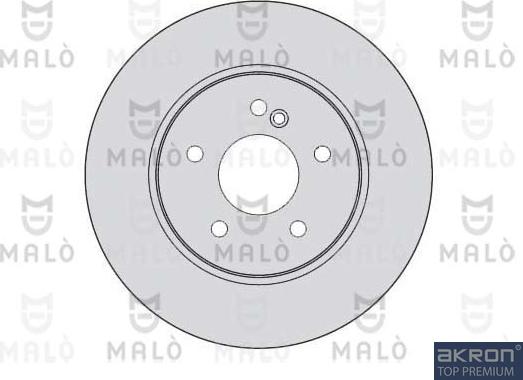 AKRON-MALÒ 1110014 - Kočioni disk www.molydon.hr