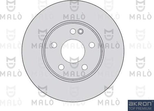 AKRON-MALÒ 1110080 - Kočioni disk www.molydon.hr