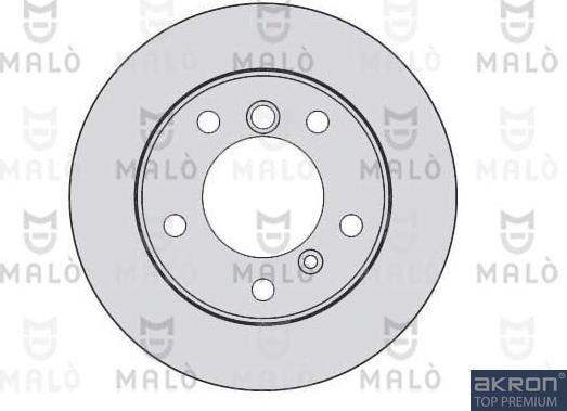 AKRON-MALÒ 1110038 - Kočioni disk www.molydon.hr