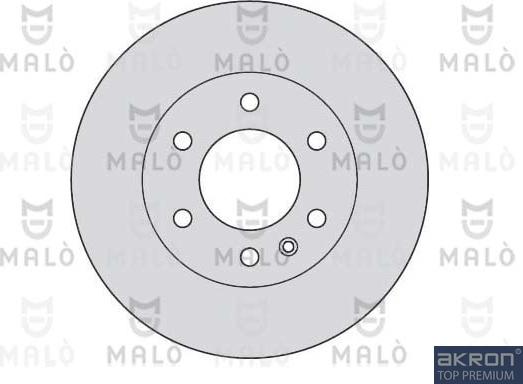 AKRON-MALÒ 1110114 - Kočioni disk www.molydon.hr