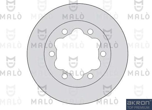 AKRON-MALÒ 1110178 - Kočioni disk www.molydon.hr