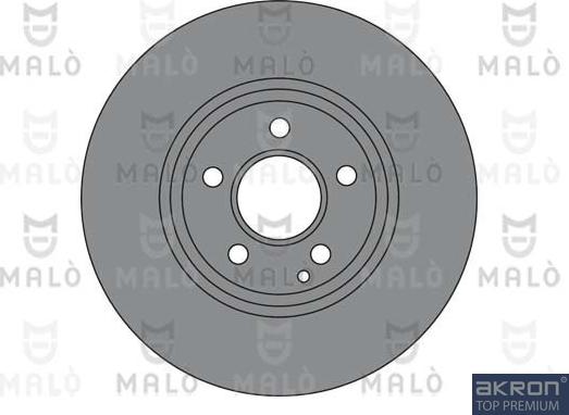 AKRON-MALÒ 1110345 - Kočioni disk www.molydon.hr