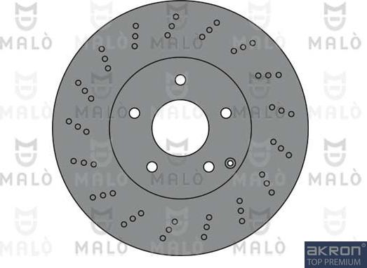 AKRON-MALÒ 1110353 - Kočioni disk www.molydon.hr