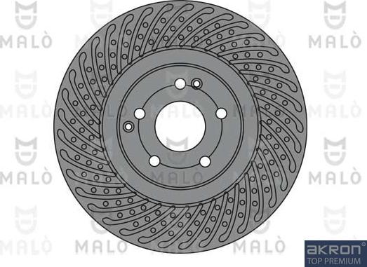 AKRON-MALÒ 1110327 - Kočioni disk www.molydon.hr