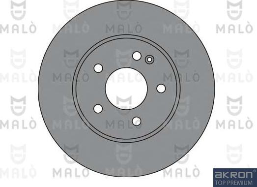 AKRON-MALÒ 1110292 - Kočioni disk www.molydon.hr