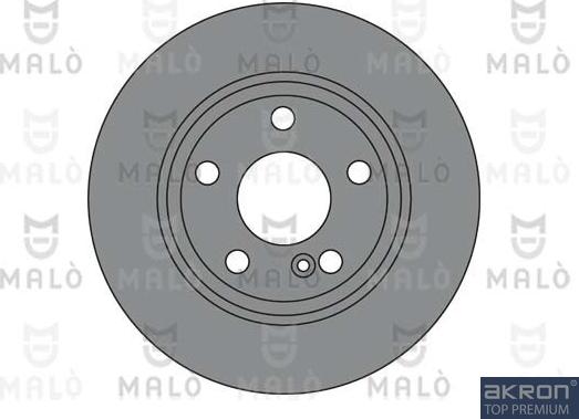 AKRON-MALÒ 1110281 - Kočioni disk www.molydon.hr