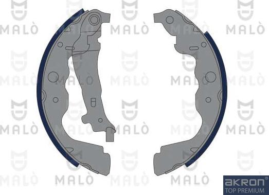 AKRON-MALÒ 1390247 - Komplet kočnica, bubanj kočnice www.molydon.hr