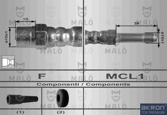 AKRON-MALÒ 8929 - Kočiono crijevo, lajtung www.molydon.hr