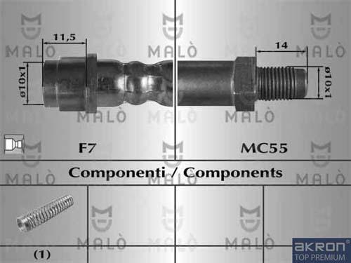 AKRON-MALÒ 80806 - Kočiono crijevo, lajtung www.molydon.hr