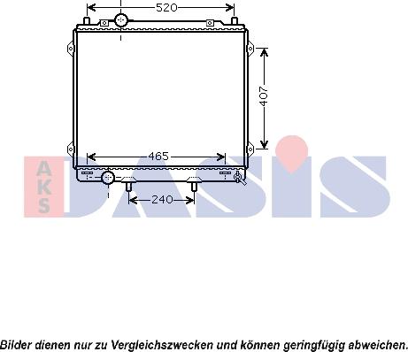 AKS Dasis 560041N - Hladnjak, hladjenje motora www.molydon.hr