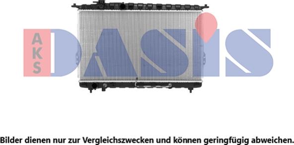 AKS Dasis 560024N - Hladnjak, hladjenje motora www.molydon.hr