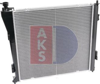 AKS Dasis 560075N - Hladnjak, hladjenje motora www.molydon.hr
