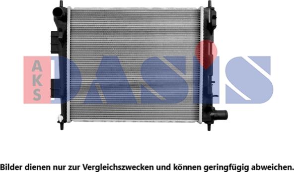 AKS Dasis 560115N - Hladnjak, hladjenje motora www.molydon.hr